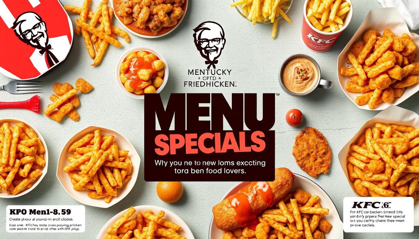 KFC Menu Specials