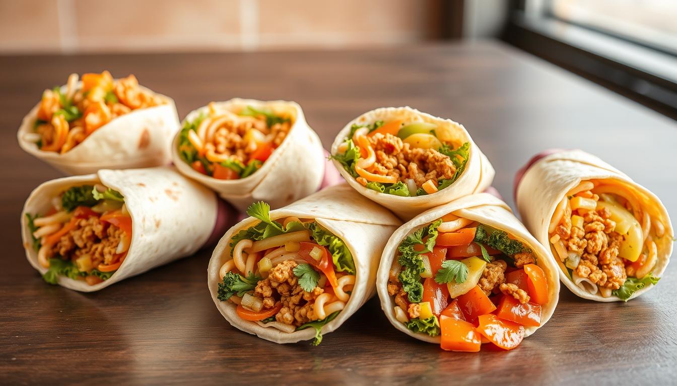 KFC Wrap Menu