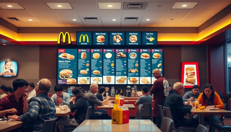 McDonald's Allergen Menu