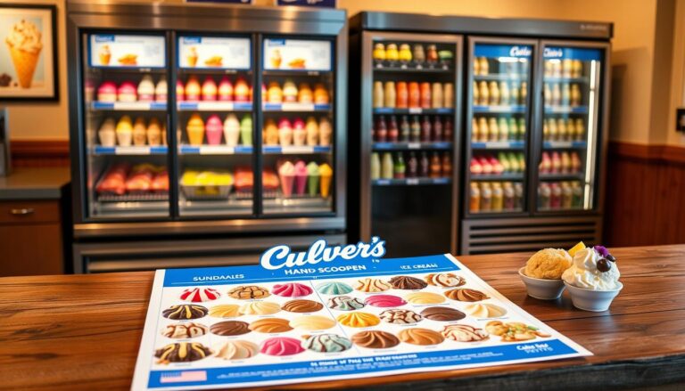 culvers ice cream menu