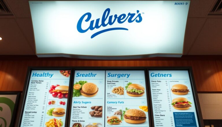culvers menu nutrition