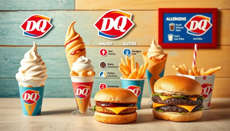 dairy queen allergen menu