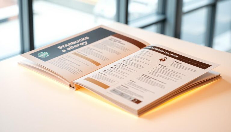starbucks allergen menu