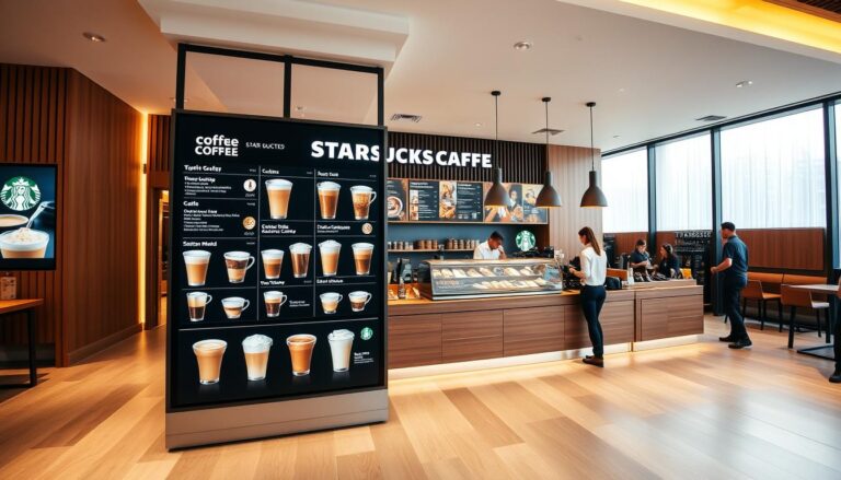 starbucks coffee menu