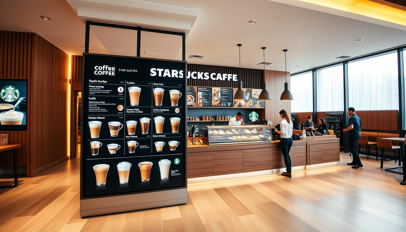 starbucks coffee menu