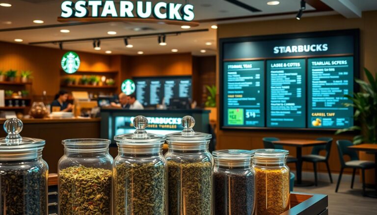 starbucks tea menu